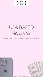 USA Based Vendor List