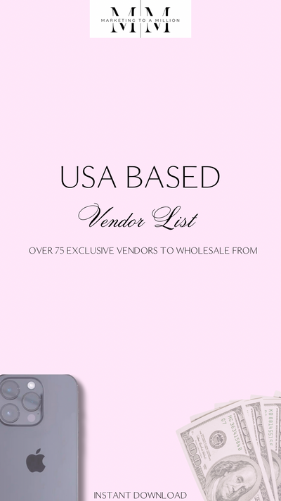 USA Based Vendor List